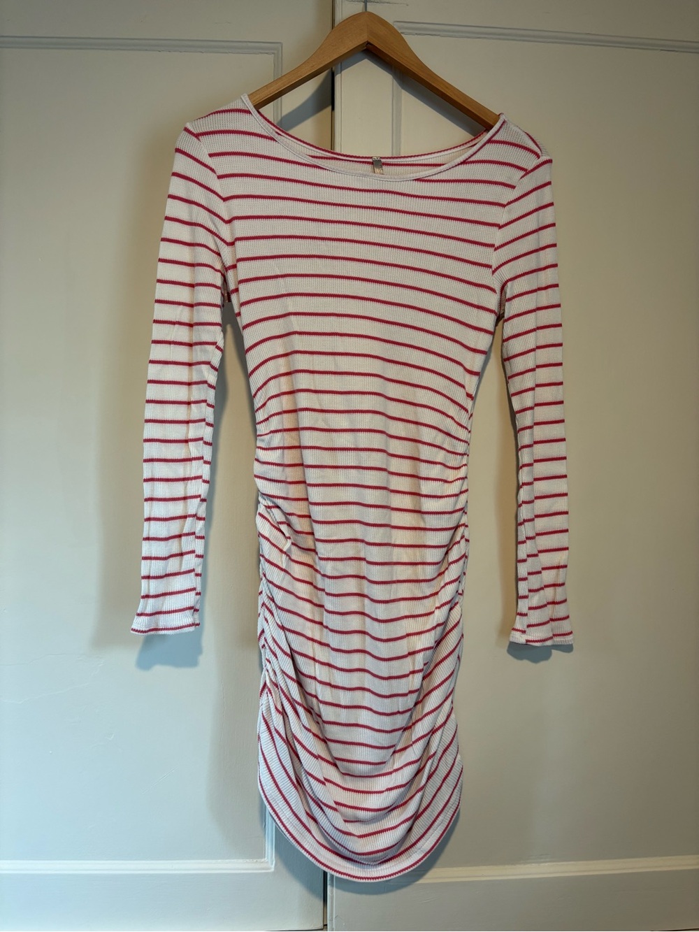 Red Lolly Maternity Comfy Textured Tunic Top